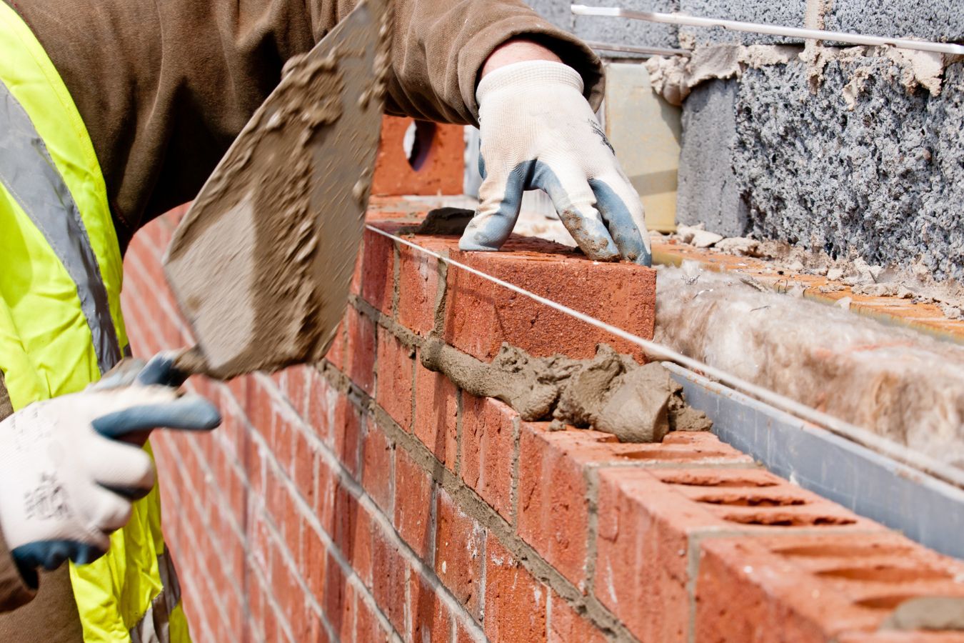 Bricklaying services by Huntington Masonry Group